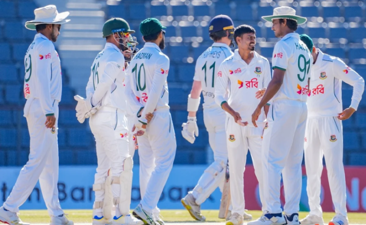 ইনিংস ও ৪৭ রানে জিতে সিরিজে এগিয়ে বাংলাদেশ