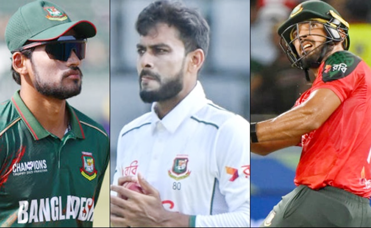 ৩ ফরম্যাটে ৩ সহ-অধিনায়ক ঘোষণা বিসিবির