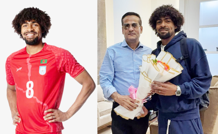 হংকংয়ের বিপক্ষে খেলতে ঢাকায় হামজা চৌধুরী