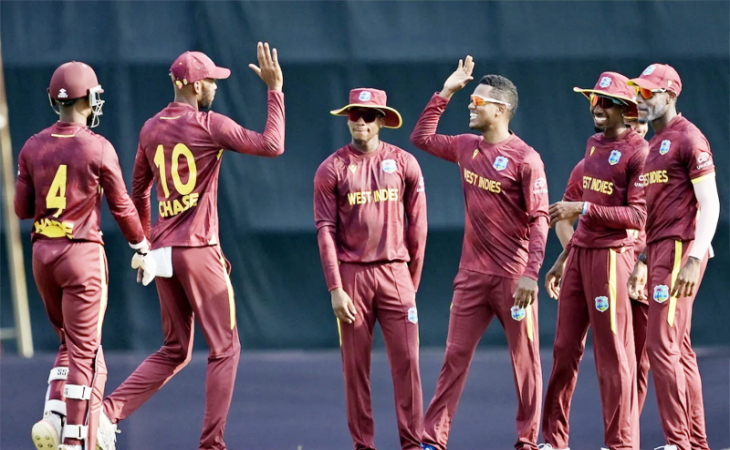 ওয়ানডেতে স্পিনারদের দিয়ে সর্বোচ্চ বোলিংয়ের রেকর্ড ওয়েস্ট ইন্ডিজের