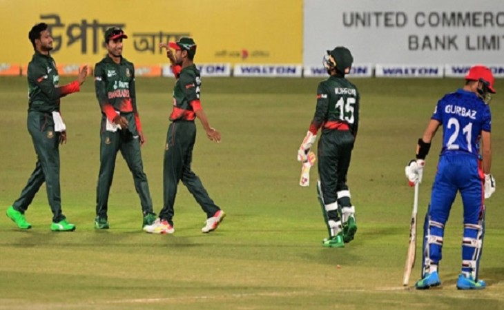 আফগানদের বিপক্ষে বাংলাদেশের ওয়ানডে সিরিজ জয়