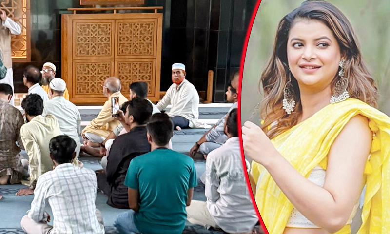 দ্বিতীয়বার বিয়ের পিড়িঁতে বসলেন  শবনম ফারিয়া