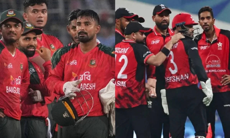 হংকংয়ের বিপক্ষে টস জিতে ফিল্ডিংয়ে বাংলাদেশ