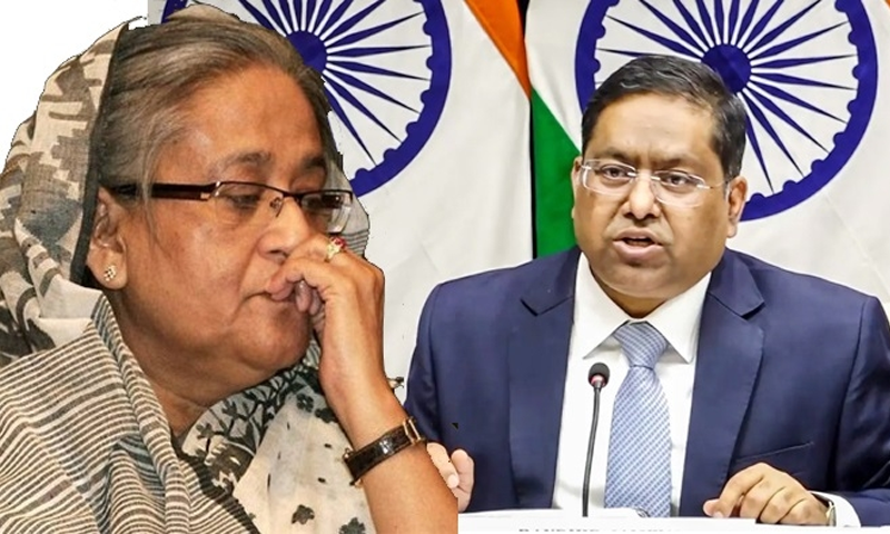 শেখ হাসিনাকে প্রত্যর্পণের অনুরোধ খতিয়ে দেখছে ভারত