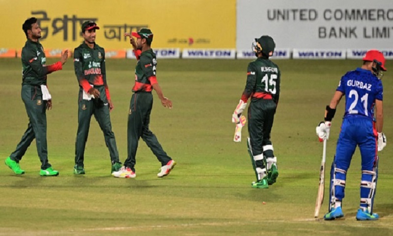 আফগানদের বিপক্ষে বাংলাদেশের ওয়ানডে সিরিজ জয়