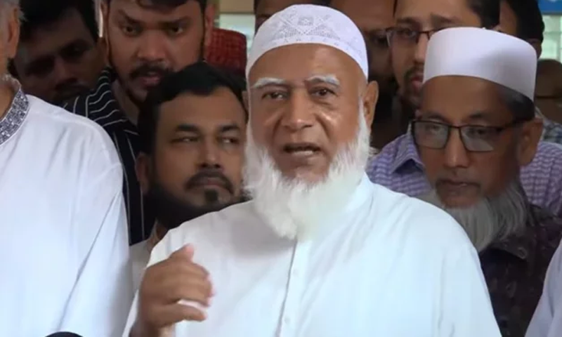  রোম পুড়লে আমরা নিরো হয়ে বাঁশি বাজাবো না: জামায়াত আমির