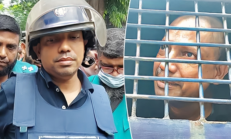 আদালতে নেয়ার পথে প্রিজনভ্যান দুর্ঘটনায় সাবেক প্রতিমন্ত্রী পলক আহত